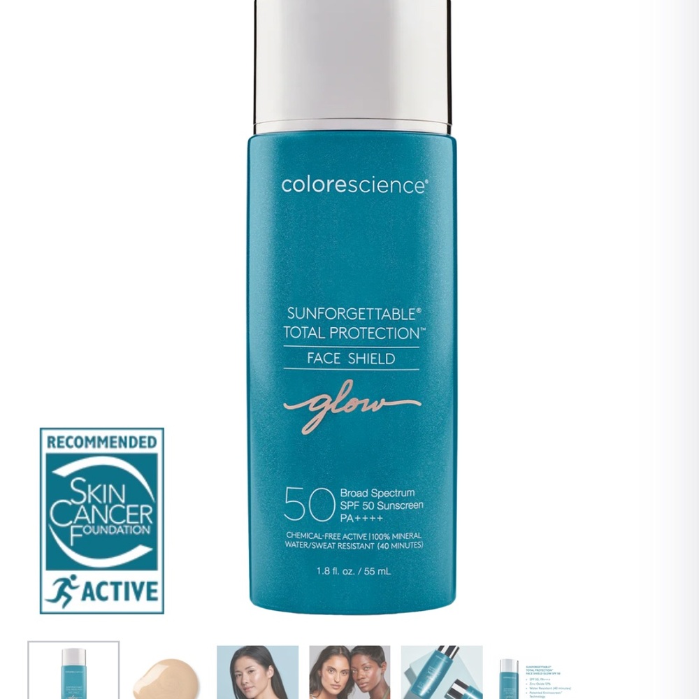 Colorescience Sunforgettable Total Protection Face Shield SPF 50 - Glow Shade
